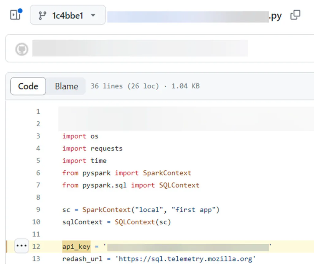 Secret that was exposed in a Git Commit