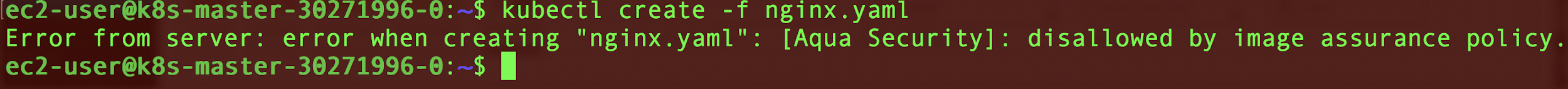 Kubernetes native security solution aqua Kubernetes native security solution aqua